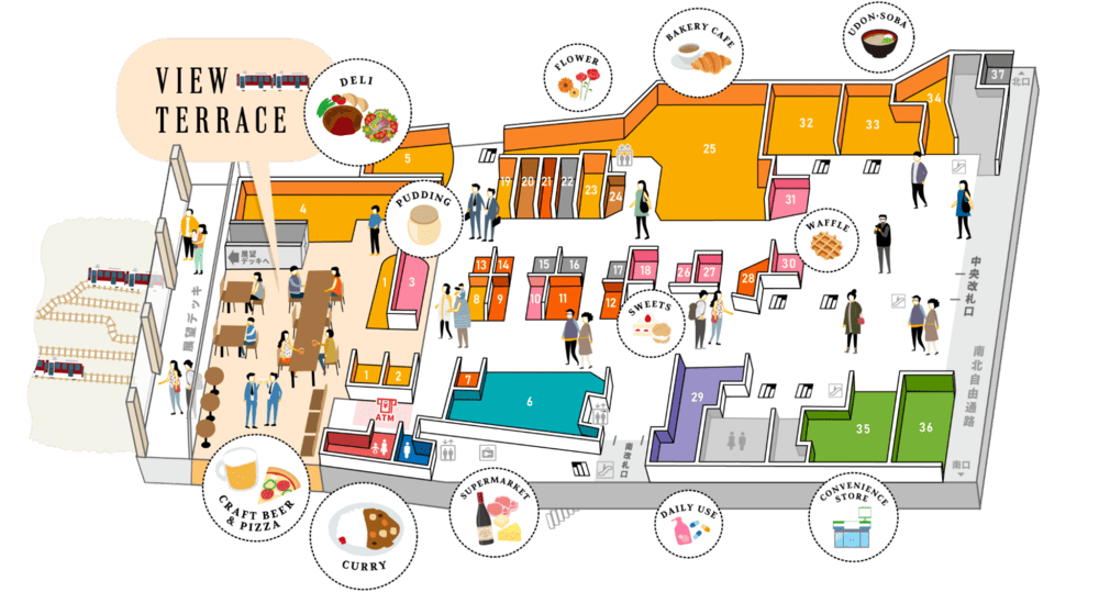 駅ナカ「Time’s Place西大寺」はグルメの宝庫！‐幸福麻婆